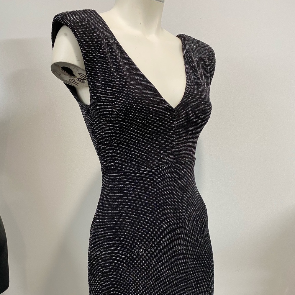 Black cocktail party dress